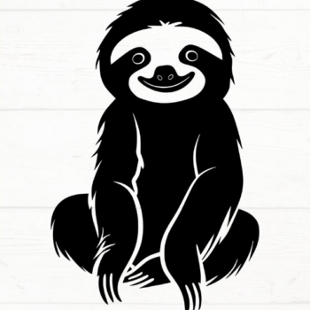 Intra απο ξύλο plywood 3mm-4mm πάχος – Sloth, DXF, EPS, JPG, PNG Δίασταση  20x20 cm INTRAFABR-115721024 - Image 10