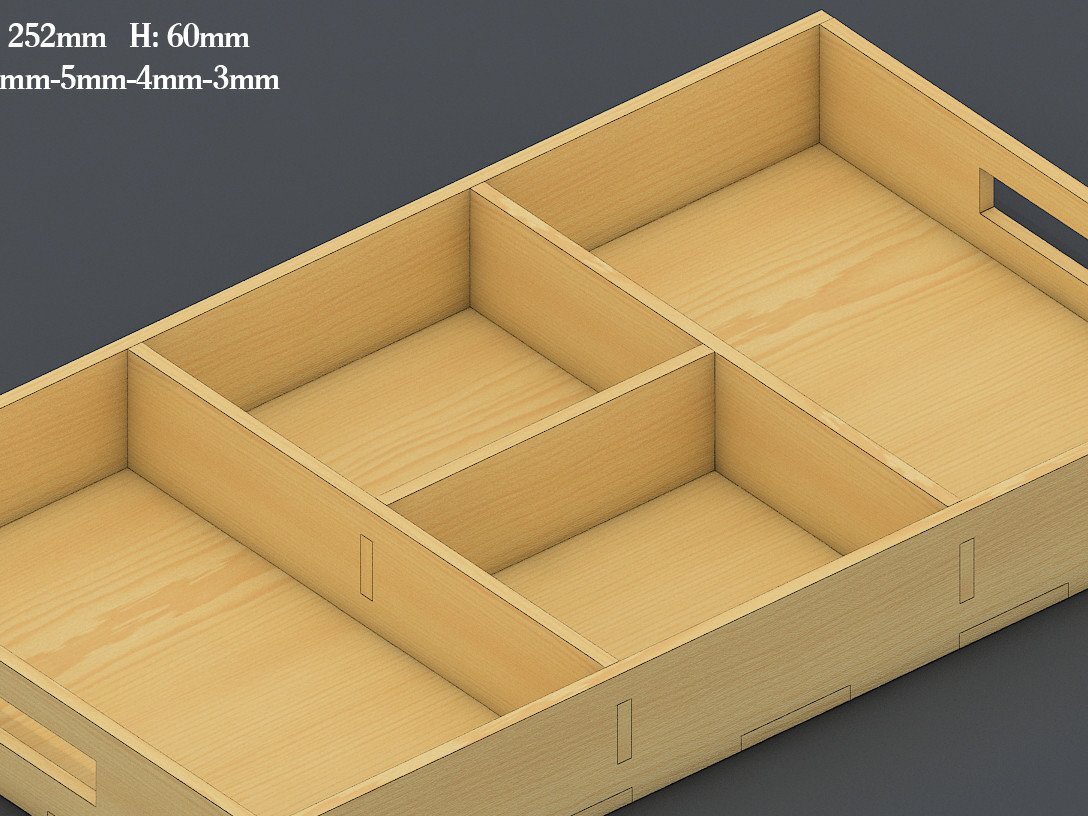 Intra απο ξύλο plywood 3mm-4mm πάχος – Αρχείο κοπής με λέιζερ μικρού δίσκου, αποκοπή Glowforge Δίασταση  20x20 cm INTRAFABR-40162431