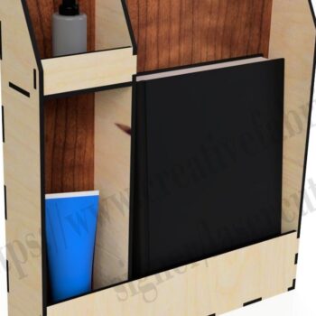 Intra απο ξύλο plywood 3mm-4mm πάχος – Μικρό ράφι τοίχου για CNC / Organizer Wit Δίασταση 40x30 cm INTRAFABR-36793431 - Image 1