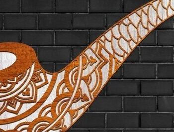 Intra απο ξύλο plywood 3mm-4mm πάχος – Smoking Pipe Laser Craft Δίασταση  20x20 cm INTRAFABR-32870290 - Image 1