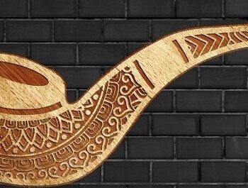 Intra απο ξύλο plywood 3mm-4mm πάχος – Smoking Pipe Laser Craft Δίασταση  20x20 cm INTRAFABR-32870310 - Image 1