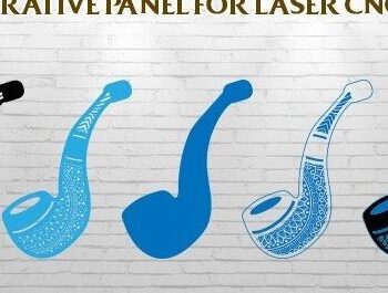 Intra απο ξύλο plywood 3mm-4mm πάχος – Smoking Pipe Laser Craft Δίασταση  20x20 cm INTRAFABR-32870310 - Image 3