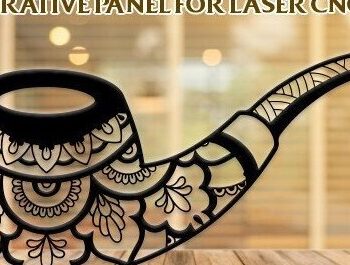 Intra απο ξύλο plywood 3mm-4mm πάχος – Smoking Pipe Laser Craft Δίασταση  20x20 cm INTRAFABR-32870270 - Image 3