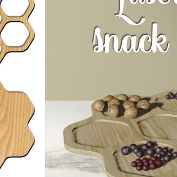 Intra απο ξύλο plywood 3mm-4mm πάχος – Πιάτα σνακ Δίασταση 20x20 cm INTRAFABR-79220555 - Image 1