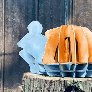 Intra απο ξύλο plywood 3mm-4mm πάχος – σαλιγκαριού Δίασταση  20x20 cm INTRAFABR-38835190 - Image 1