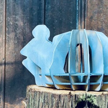 Intra απο ξύλο plywood 3mm-4mm πάχος – σαλιγκαριού Δίασταση  20x20 cm INTRAFABR-38835190 - Image 3