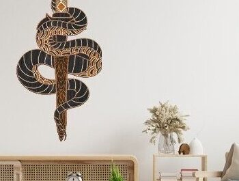 Intra απο ξύλο plywood 3mm-4mm πάχος – Φίδι Δίασταση  20x20 cm INTRAFABR-32437150 - Image 5