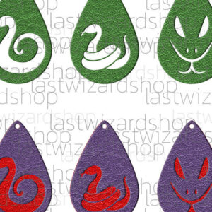 Intra απο ξύλο plywood 3mm-4mm πάχος – Snake Earrings, Boho Earring Δίασταση  5x5 cm INTRAFABR-25328050