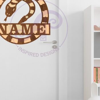 Intra απο ξύλο plywood 3mm-4mm πάχος – Αρχείο Snake Name Δίασταση  20x20 cm INTRAFABR-102690297 - Image 3