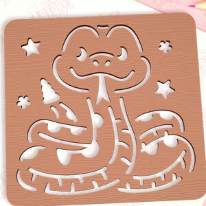 Intra απο ξύλο plywood 3mm-4mm πάχος – Πίνακας εντοπισμού φιδιών | Πρότυπο σχεδίασης Δίασταση  45x45 cm INTRAFABR-98121531