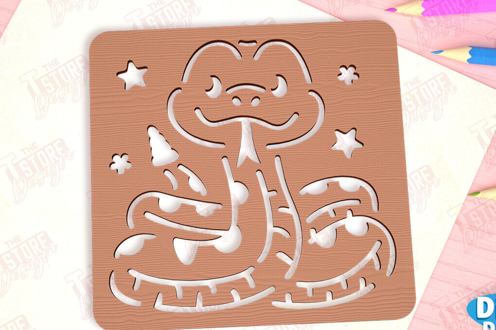 Intra απο ξύλο plywood 3mm-4mm πάχος – Πίνακας εντοπισμού φιδιών | Πρότυπο σχεδίασης Δίασταση  45x45 cm INTRAFABR-98121531