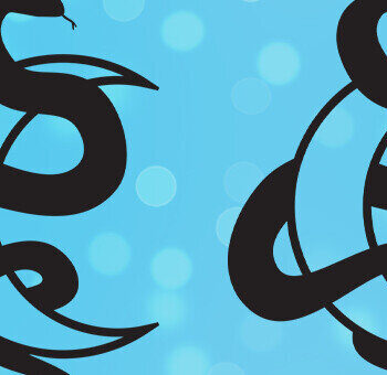 Intra απο ξύλο plywood 3mm-4mm πάχος – Φίδι με σκουλαρίκια Crescent Moon Δίασταση  5x5 cm INTRAFABR-100855782 - Image 2