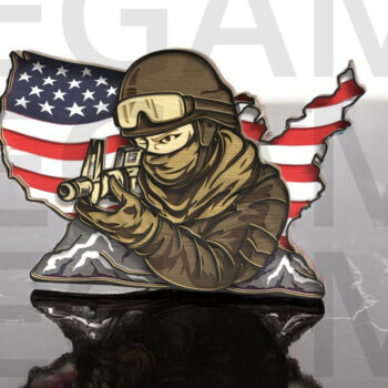 Intra απο ξύλο plywood 3mm-4mm πάχος – Sniper Soldier Χάρτης ΗΠΑ Δίασταση  20x20 cm INTRAFABR-123433136 - Image 14