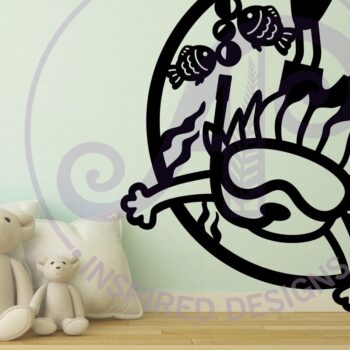 Intra απο ξύλο plywood 3mm-4mm πάχος – Snorkeling Boy Wall Art Sign, Αρχείο. Δίασταση  40x30 cm INTRAFABR-88859996 - Image 2