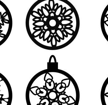 Intra απο ξύλο plywood 3mm-4mm πάχος – Snow Balls Design Bundle Δίασταση 40x30 cm INTRAFABR-77141615 - Image 2