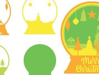 Intra απο ξύλο plywood 3mm-4mm πάχος – Snow Globe Δίασταση 20x20 cm INTRAFABR-42613935 - Image 3