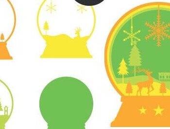 Intra απο ξύλο plywood 3mm-4mm πάχος – Snow Globe Δίασταση  20x20 cm INTRAFABR-42613919 - Image 3