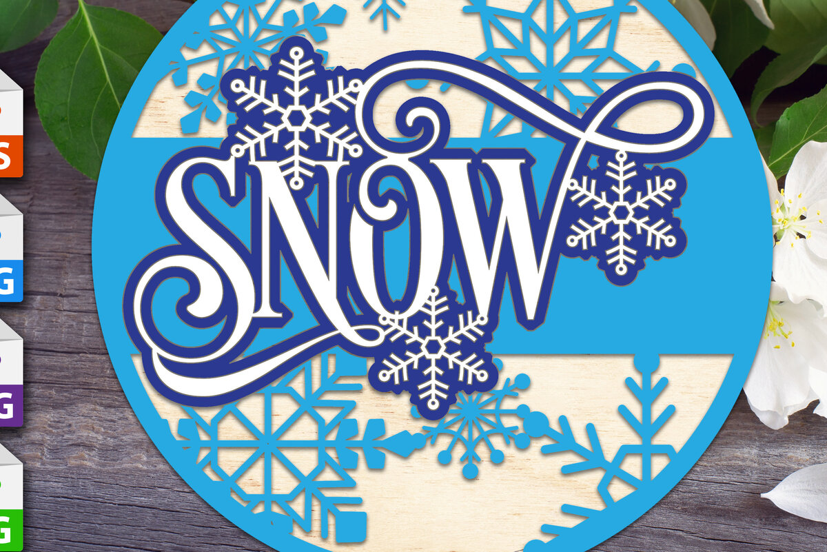 Intra απο ξύλο plywood 3mm-4mm πάχος – Στρογγυλό 16 ιντσών με στρώσεις χιονιού Δίασταση  20x20 cm INTRAFABR-74692636