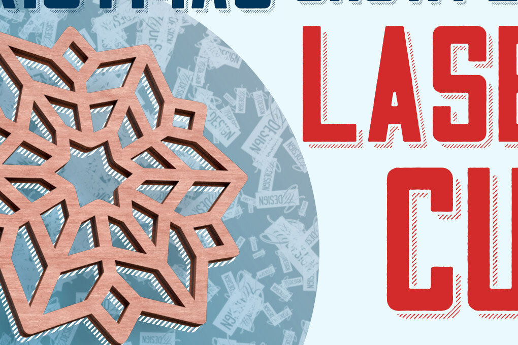 Intra απο ξύλο plywood 3mm-4mm πάχος – Σουβέρ Snowflake Δίασταση  20x20 cm INTRAFABR-76440217