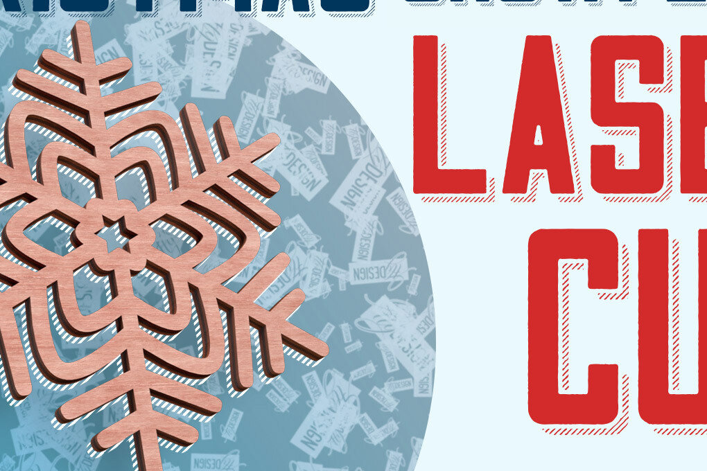 Intra απο ξύλο plywood 3mm-4mm πάχος – Σουβέρ Snowflake Δίασταση  20x20 cm INTRAFABR-76440247