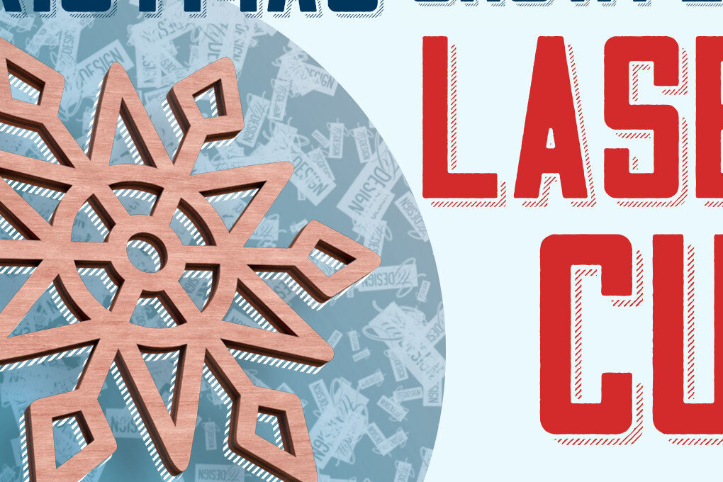 Intra απο ξύλο plywood 3mm-4mm πάχος – Σουβέρ Snowflake Δίασταση  20x20 cm INTRAFABR-76439983