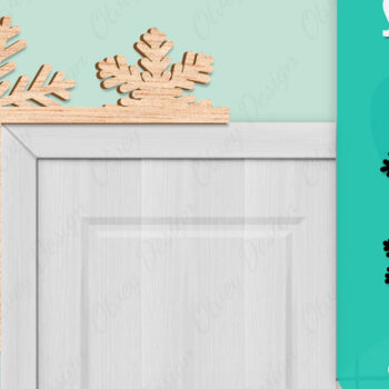 Intra απο ξύλο plywood 3mm-4mm πάχος – Γωνιακή πόρτα με νιφάδα χιονιού Δίασταση  20x20 cm INTRAFABR-109740369 - Image 9