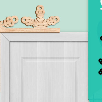 Intra απο ξύλο plywood 3mm-4mm πάχος – Γωνιακή πόρτα με νιφάδα χιονιού Δίασταση  20x20 cm INTRAFABR-109740369 - Image 17
