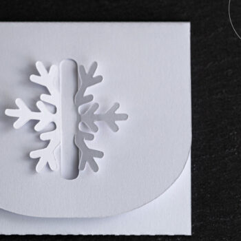 Intra απο ξύλο plywood 3mm-4mm πάχος – Φάκελος Snowflake Χριστουγεννιάτικο δώρο Ca Δίασταση  20x20 cm INTRAFABR-112027450 - Image 3