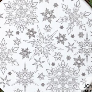 Intra απο ξύλο plywood 3mm-4mm πάχος – Αρχείο Snowflake Laser Score Δίασταση  20x20 cm INTRAFABR-35433449