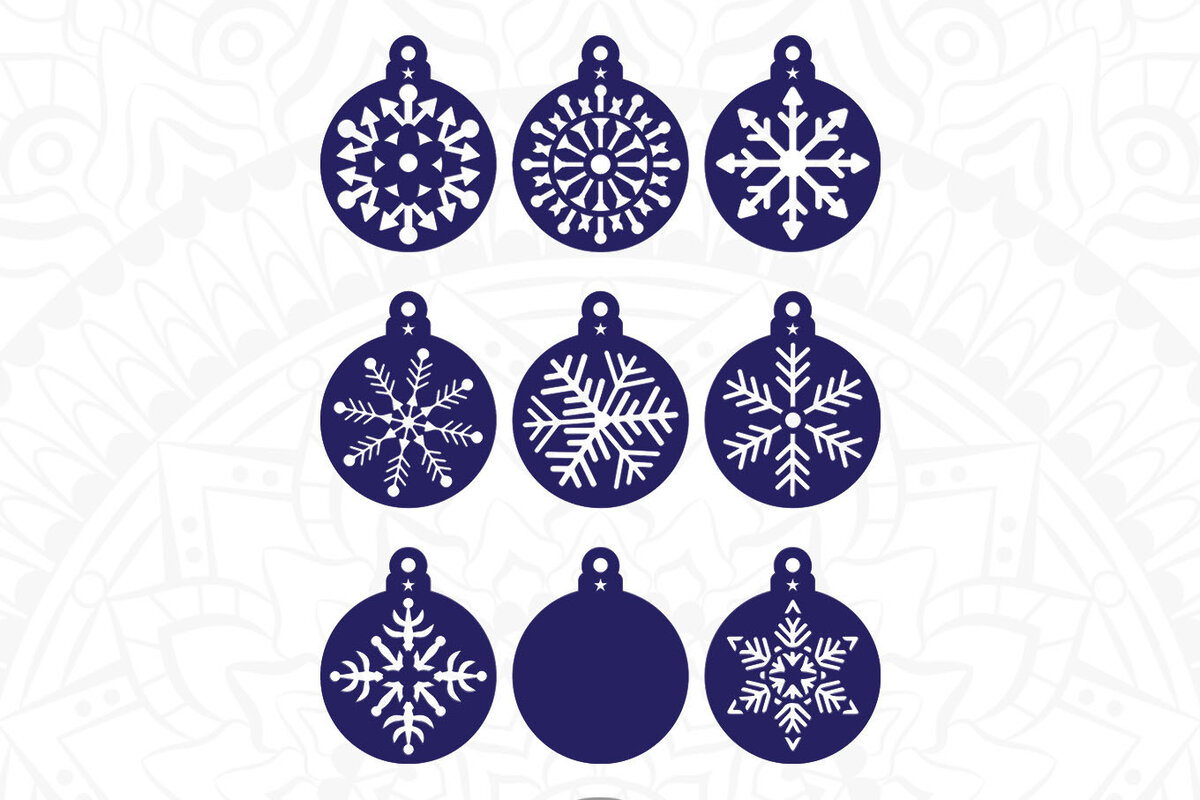 Intra απο ξύλο plywood 3mm-4mm πάχος – Snowflake Ornament Δίασταση  20x20 cm INTRAFABR-19981021 - Image 2