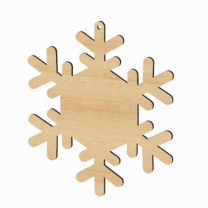 Intra απο ξύλο plywood 3mm-4mm πάχος – Αρχεία Snowflake Sign Cut Laser Δίασταση  40x30 cm INTRAFABR-117680204