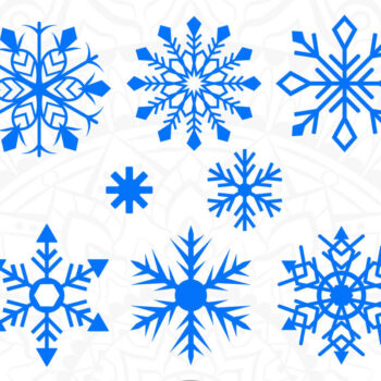 Intra απο ξύλο plywood 3mm-4mm πάχος – Νιφάδες χιονιού Δίασταση  20x20 cm INTRAFABR-9170189 - Image 4