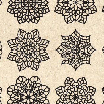 Intra απο ξύλο plywood 3mm-4mm πάχος – Snowflakes ,Snowflakes Δίασταση 20x20 cm INTRAFABR-59964338 - Image 2