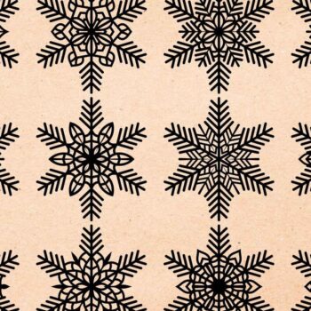 Intra απο ξύλο plywood 3mm-4mm πάχος – Snowflakes Bundle 04 Δίασταση  20x20 cm INTRAFABR-77362243 - Image 3