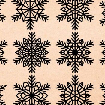 Intra απο ξύλο plywood 3mm-4mm πάχος – Πακέτο Snowflakes 09 Δίασταση  20x20 cm INTRAFABR-77363057 - Image 2