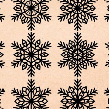 Intra απο ξύλο plywood 3mm-4mm πάχος – Snowflakes Bundle 10 Δίασταση 20x20 cm INTRAFABR-77363190 - Image 2