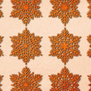 Intra απο ξύλο plywood 3mm-4mm πάχος – Πακέτο Snowflakes 15 Δίασταση  20x20 cm INTRAFABR-77369451 - Image 3