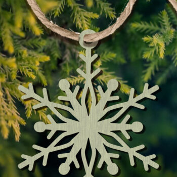 Intra απο ξύλο plywood 3mm-4mm πάχος – Στολίδι Snowflakes Bundle Δίασταση  20x20 cm INTRAFABR-101969763 - Image 14