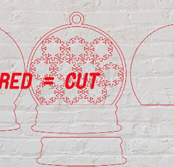 Intra απο ξύλο plywood 3mm-4mm πάχος – Snowglobe Ornament, Οικογενειακό Στολίδι Δίασταση 20x20 cm INTRAFABR-81159487 - Image 3