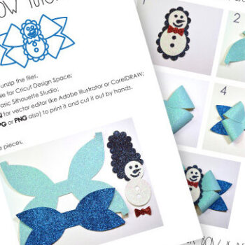 Intra απο ξύλο plywood 3mm-4mm πάχος – Πρότυπο τόξων χιονάνθρωπος Δίασταση  20x20 cm INTRAFABR-16275935 - Image 3