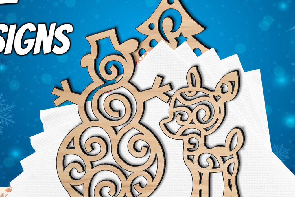 Intra απο ξύλο plywood 3mm-4mm πάχος – Θήκη χαρτοπετσέτας διακοπών Χριστουγέννων Χιονάνθρωπος Δίασταση  20x20 cm INTRAFABR-108973746