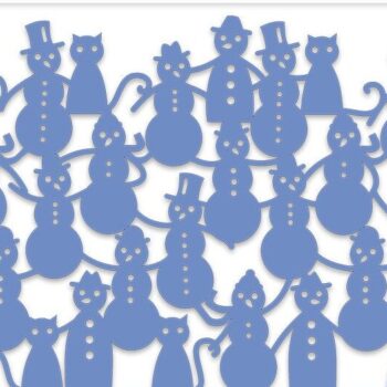 Intra απο ξύλο plywood 3mm-4mm πάχος – Snowman Winter Holidays Lantern Cut Δίασταση 20x20 cm INTRAFABR-43618549 - Image 2