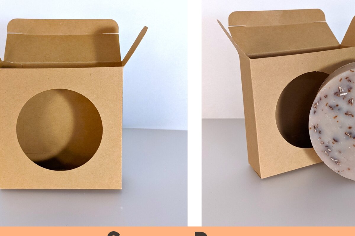 Intra απο ξύλο plywood 3mm-4mm πάχος – Κουτί σαπουνιού με πρότυπο παραθύρου Δίασταση  20x20 cm INTRAFABR-26120169