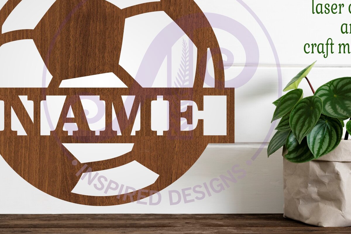 Intra απο ξύλο plywood 3mm-4mm πάχος – Σήμα ονόματος μπάλας ποδοσφαίρου Δίασταση  20x20 cm INTRAFABR-88011297