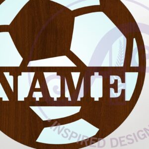 Intra απο ξύλο plywood 3mm-4mm πάχος – Όνομα μπάλας ποδοσφαίρου Επιγραφή τοίχου, Δίασταση  40x30 cm INTRAFABR-122102920