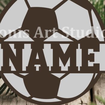 Intra απο ξύλο plywood 3mm-4mm πάχος – Μπάλα ποδοσφαίρου - ποδοσφαίρου Δίασταση 20x20 cm INTRAFABR-112150524 - Image 1