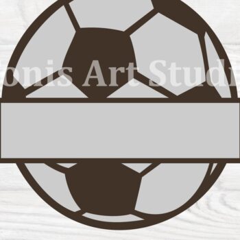 Intra απο ξύλο plywood 3mm-4mm πάχος – Μπάλα ποδοσφαίρου - ποδοσφαίρου Δίασταση 20x20 cm INTRAFABR-112150524 - Image 2