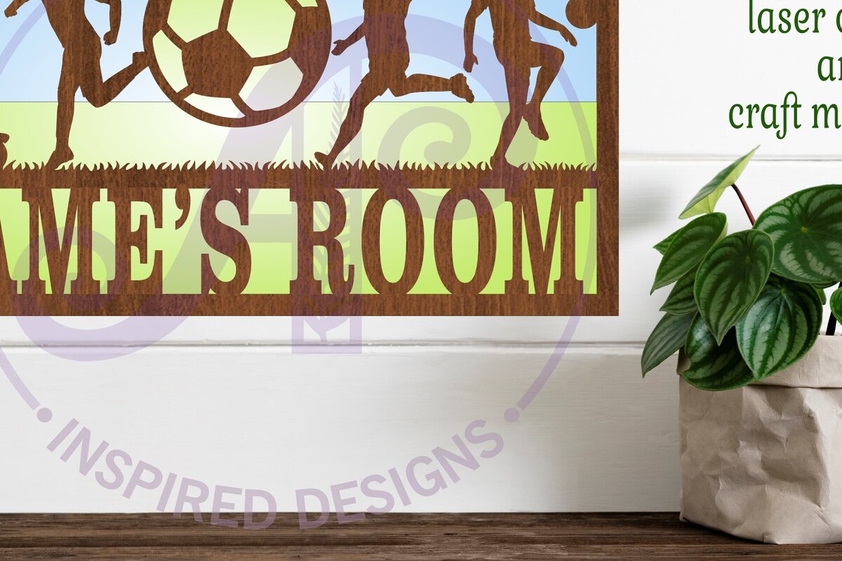 Intra απο ξύλο plywood 3mm-4mm πάχος – Ποδόσφαιρο Άνδρας παίκτης Όνομα σκηνής Σήμα Δίασταση  20x20 cm INTRAFABR-92294519