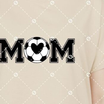 Intra απο ξύλο plywood 3mm-4mm πάχος – Ποδόσφαιρο Mom Heart, Game Day Δίασταση  20x20 cm INTRAFABR-121546169 - Image 2