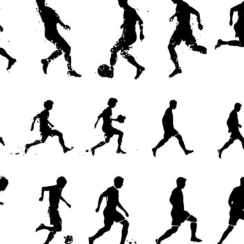 Intra απο ξύλο plywood 3mm-4mm πάχος – Πακέτο σιλουέτας ποδοσφαιριστή Δίασταση  20x20 cm INTRAFABR-116157279 - Image 1